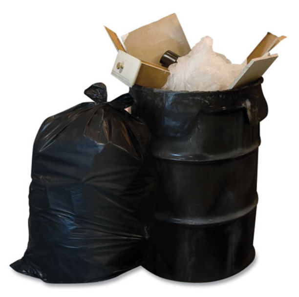BOSPHORA 3 Mil Thickness Contractor Bags – Heavy Duty, Large Capacity Trash Bags
