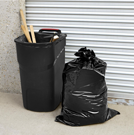 BOSPHORA 3 Mil Thickness Contractor Bags – Heavy Duty, Large Capacity Trash Bags